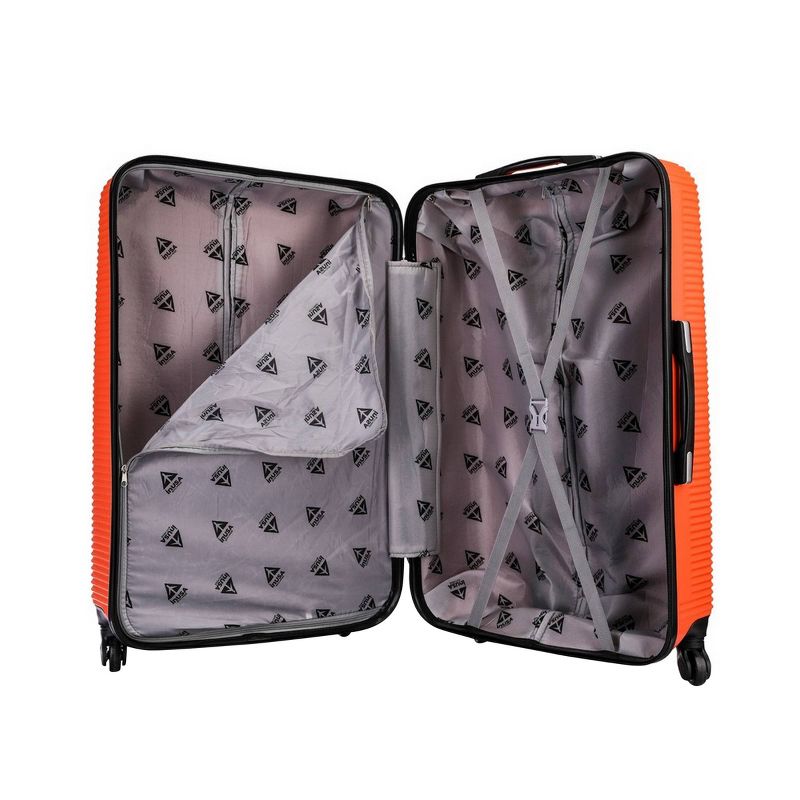 InUSA Royal Lightweight Hardside Medium Checked Spinner Suitcase - Orange, 4 of 17