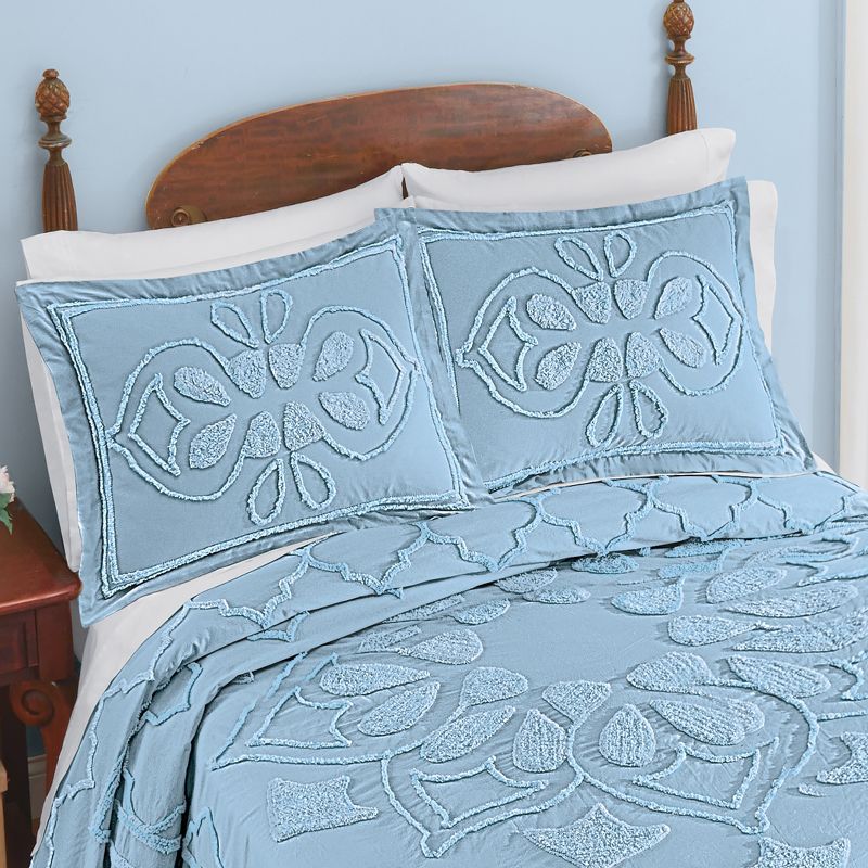 Collections Etc Luxurious Textured Delilah Chenille Pillow Sham, 2 of 4
