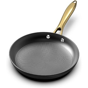 imarku Frying Pan - 8 Inch Non Stick Frying Pan, Cast Iron Skillet Nonstick Pan, Honeycomb Nonstick Frying Pan with Stay Cool Stainless Steel Handle - 1 of 4