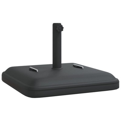 vidaXL Umbrella Base Black PE (Polyethylene) and concrete 59.5 lb