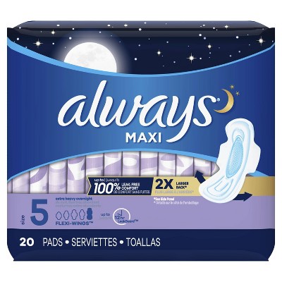 always maxi night size 3