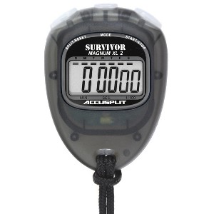 Accusplit Survivor 2 Professional Stopwatch with Magnum XL Display for Easy Readability | Cumulative Split timing with Split Release Action - 1 of 1