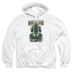 Men's Everglades National Park Mangrove Silhouette Pull-Over Hoodie - 1 of 4