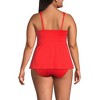 Lands' End Women's Adjustable Scoop Neck Flutter Tankini Top - 2 of 3