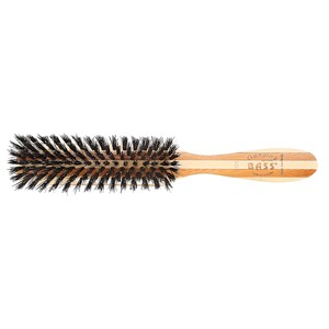 Bass Brushes Shine & Condition Hair Brush Premium Bamboo Handle with Bass Premium Select 100% Pure Firm Natural Boar Bristles 7 Row - 1 of 4