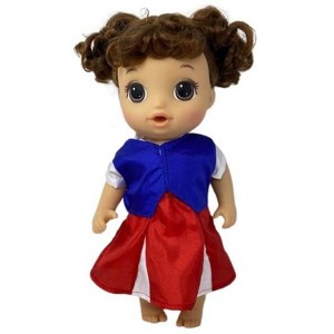 Doll Clothes Superstore Cheerleader Fits 14 Inch Baby Alive And Little Baby Dolls - 1 of 4