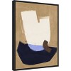 Amanti Art Laid Back Navy by Urban Road Canvas Wall Art Print Framed 18 x 24-in. - 3 of 4