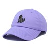 Dalix Giant Lizard Zilla Embroidered Cotton Dad Hat Baseball Cap Adjustable Glow in the Dark Mens - 4 of 4