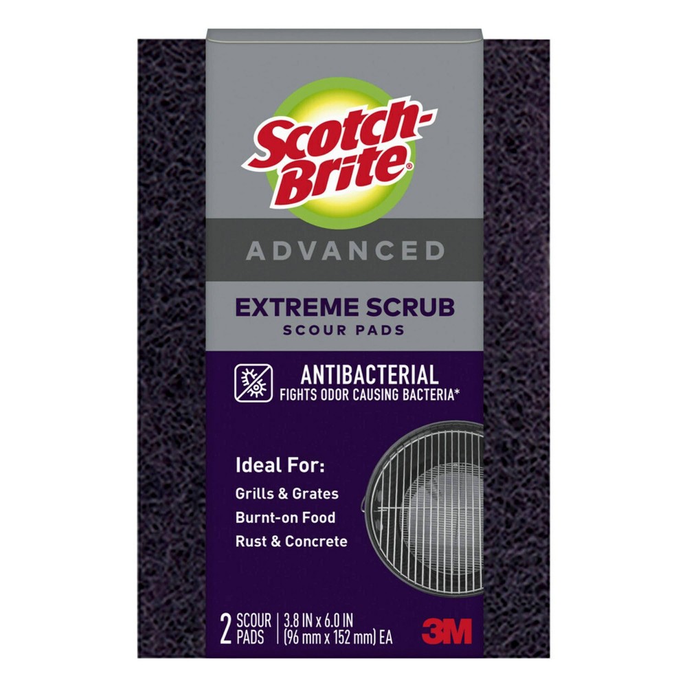 UPC 638060269435 product image for Scotch-Brite Advanced Extreme Scrub Scour Pads - 2ct | upcitemdb.com