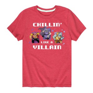 Boys' - Teenage Mutant Ninja Turtles - Chillin Like A Villain Short Sleeve Graphic T-Shirt - 1 of 4