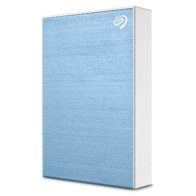 Seagate Backup Plus Portable 5TB External Hard Drive HDD USB 3.0 Light Blue (STHP5000402)