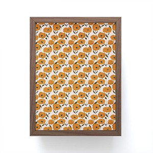 alison janssen Boho Poppies Framed Mini Art Print - Society6 - 1 of 3