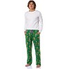 Teenage Mutant Ninja Turtles Men's Tossed Print Sleep Pajama Pants For Adults - 2 of 4