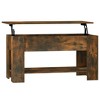 vidaXL Coffee Table Smoked Oak Engineered Wood Medium - 2 of 4