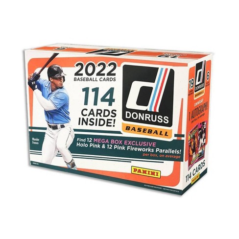 2022 Panini Baseball Donruss Trading Card Mega Box