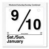 Today Is Daily Wall Calendar Refill, 6 x 6, White Sheets, 12-Month (Jan to Dec): 2025 - 2 of 3