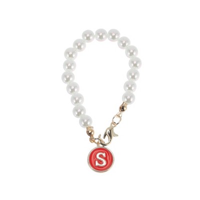 Unique Bargains Imitation Pearl Chain Round Water Cup Pendant 1 Pc