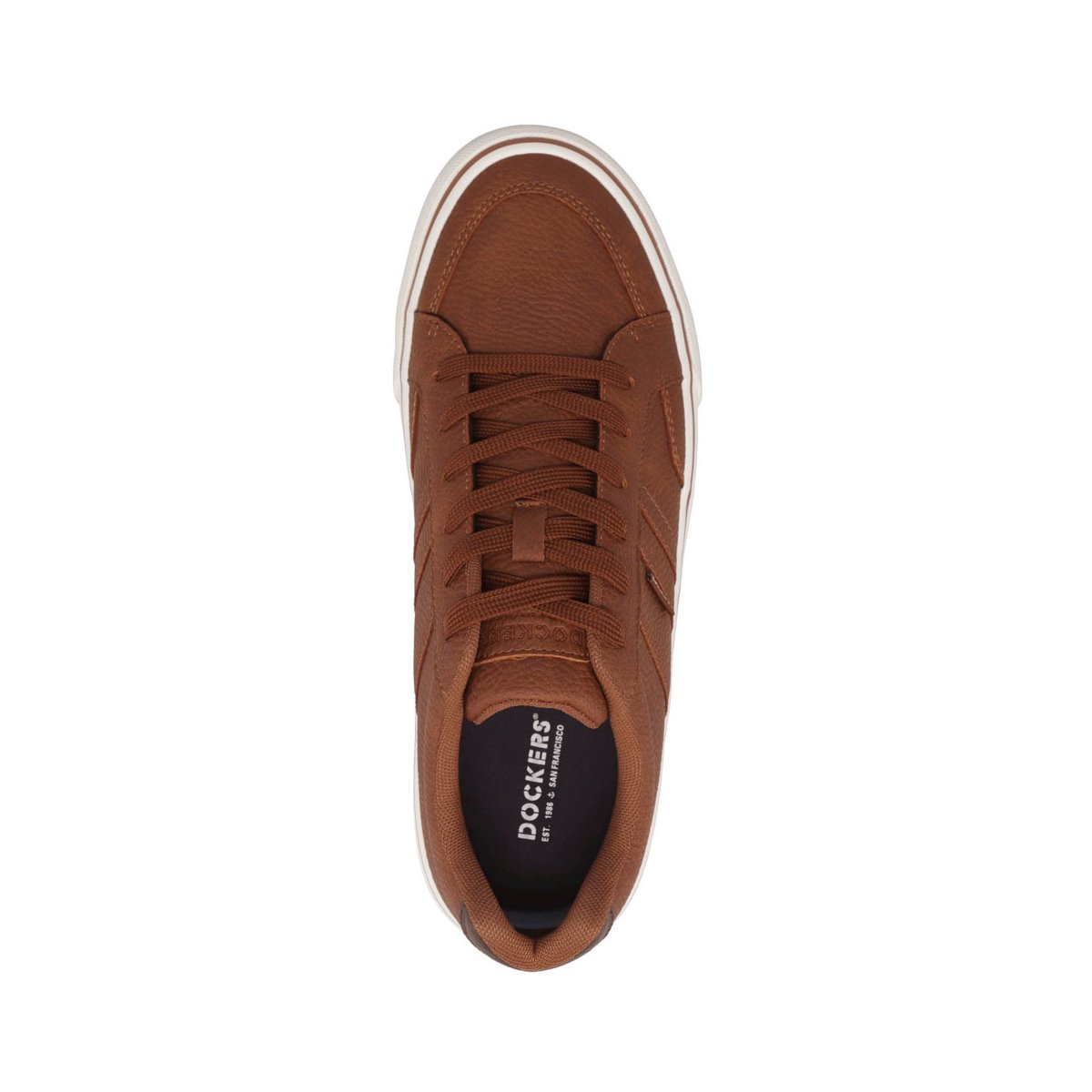 Мужские Dockers Mens Curtis Wax Casual Sneaker, Tan/ Brown, Size 9 — фото 2