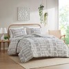 Gracie Mills Jermaine Luxurious Harmony: Clip Jacquard Comforter Set - Twin/Twin Extra Long - Grey - 2 of 4