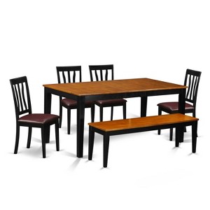 Island Interiors Dining Set - Table & Chairs for Home, Kitchen, Restaurant - 1 of 4