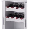 Kings Brand Furniture - Buffet Sideboard Wood Wine Rack Cabinet Table - Wood Wine Shelf & Freestanding Buffet Cabinet - 4 of 4