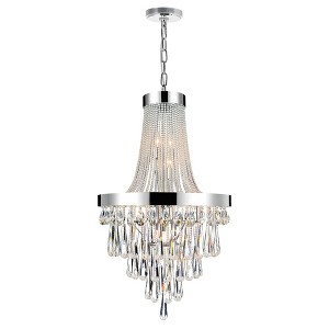 CWI Lighting Vast 13 Light Down Chandelier With Chrome Finish - 1 of 4
