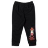 Disney Minnie Mouse Girls Fleece Sweatshirt and Pants Outfit Set Toddler - 4 of 4