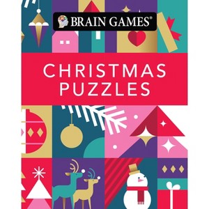 Brain Games Mini - Christmas Puzzles (Stocking Stuffer - Design Cover) - by  Publications International Ltd & Brain Games (Paperback) - 1 of 1