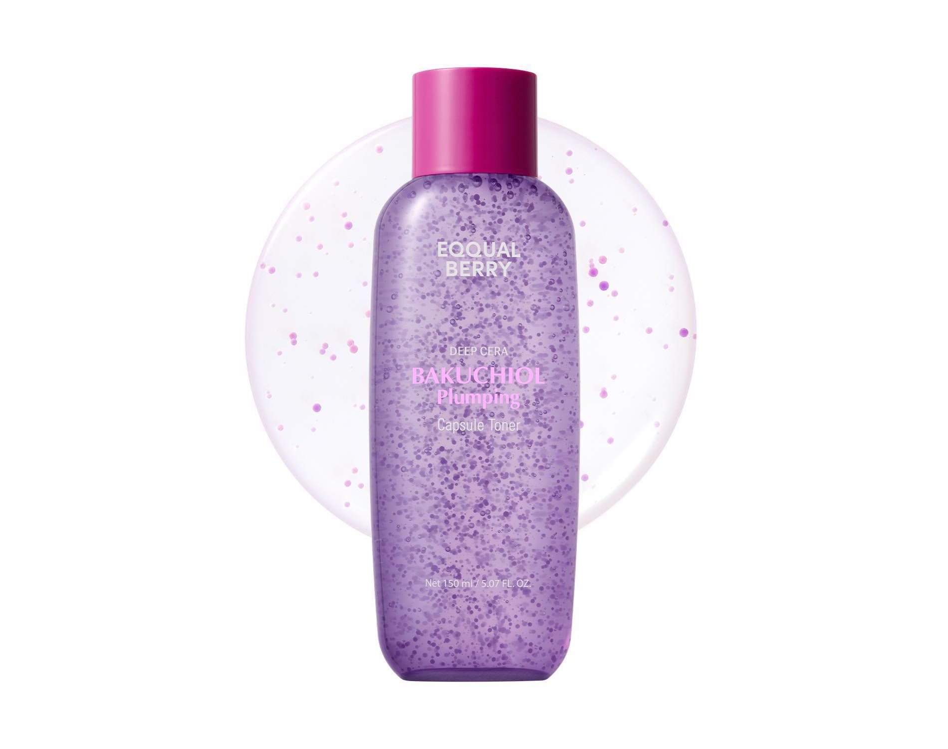 EQQUALBERRY Bakuchiol Plumping Capsule Toner - 5.07oz - Beauty Studio