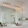BAOURE Modern Vanity Light, Bathroom Light Fixtures for Expansive Bathrooms, Wall Lamp with Clear Glass for Mirror, Living Room - 4 of 4