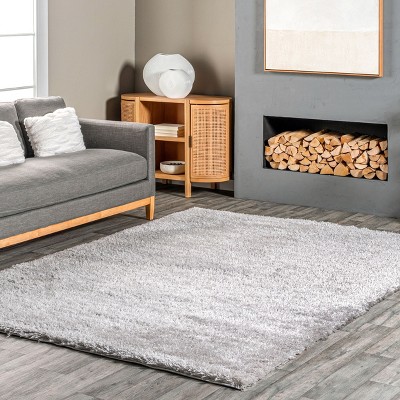 Nuloom Gynel Contemporary Shag Area Rug, 10' x 14', Gray