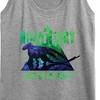 Women's - How to Train Your Dragon - Night Fury Light Up The Night Graphic Racerback Tank - 2 of 4