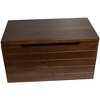eHemco Heavy-duty Solid Hardwood Blanket Chest, Storage Trunk, Coffee - 3 of 4