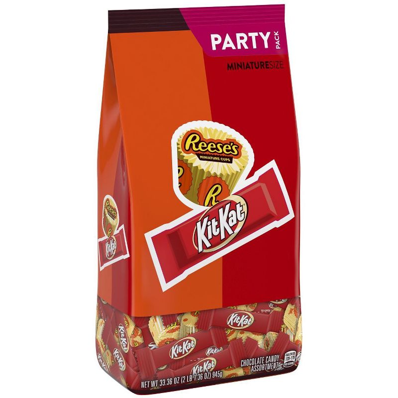 target.com | Reese's and Kit Kat Assortment Chocolate Candy Variety Pack - 33.36oz
