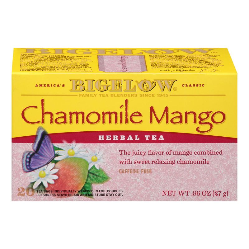 Bigelow Chamomile Mango Herbal Tea - Case of 6 boxes/20 bags, 2 of 7