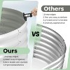 Galvanized Steel Raised Garden Bed with Open-Ended Base Design, Planter Boxes Kit, Elevated Planter for Outdoor Plants, Gardening - 4 of 4