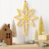 LED Battery Operated Neon Star Hangable Sign Warm White - Wondershop™ - 2 of 4