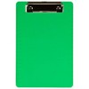 JAM Paper 6" x 9" Small Plastic Memo Clipboards with Low Profile Metal Clip - Mini - 2 of 4