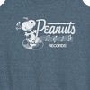 Women's - Peanuts - Dancing Snoopy Graphic Racerback Tank - 2 of 4