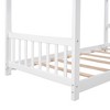 Kumasinova House Canopy Bed Frame with Slats & 2 Drawers,Montessori Bed Frame Solid Pine Wood Frame,Low Profile Bed Frame,600lbs Max - 2 of 4