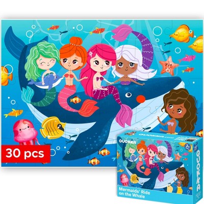 QUOKKA 30 Pieces Puzzles for Toddlers 2 3 4 - Puzzles for Kids Ages 3 4 5
