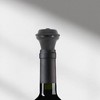 Unique Bargains Wine Bottle Stopper Silicone Black 3.2x3.2x 1.26"x1.26"x1.65" 1 Pc - 2 of 3