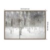 Amanti Art 33"x23" Birches in Fog by Kim Curinga Framed Canvas Wall Art Print - 4 of 4