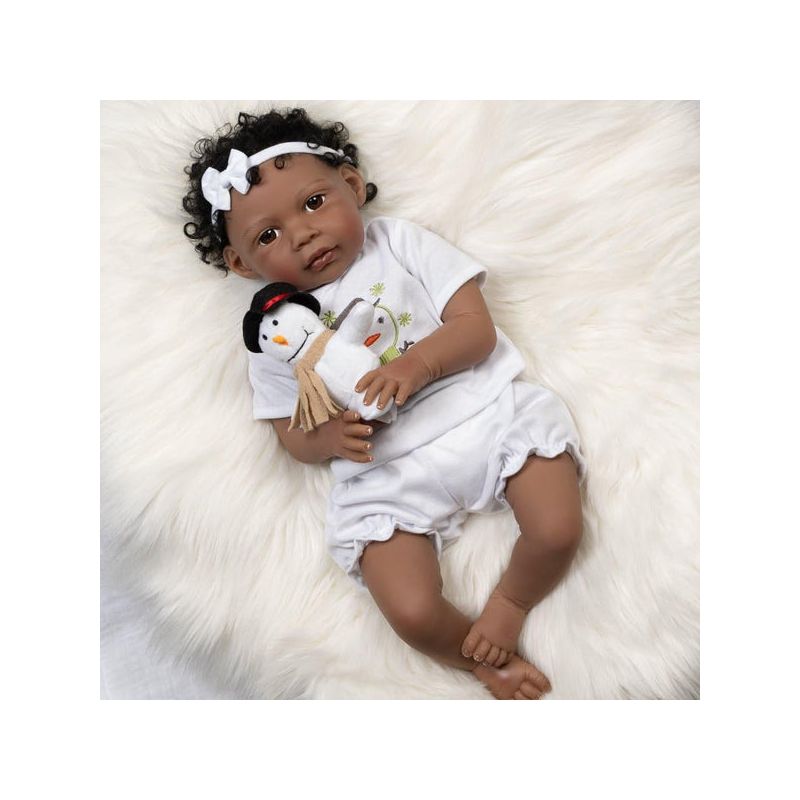 Paradise Galleries Reborn Baby Doll Kione, 20 inch Girl in Soft Vinyl & Weighted Body, 8-Piece Set, 5 of 9