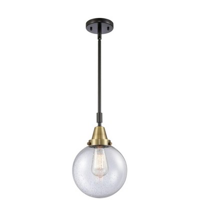 Beacon - 1 Light Stem Hung Mini Pendant In Industrial Style-12.63 Inches Tall and 8 Inches Wide