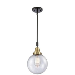 Beacon - 1 Light Stem Hung Mini Pendant In Industrial Style-12.63 Inches Tall and 8 Inches Wide - 1 of 1