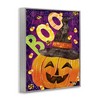 Stupell Industries Boo Jack-o-Lantern Halloween Candy Framed Giclee Art - 2 of 4