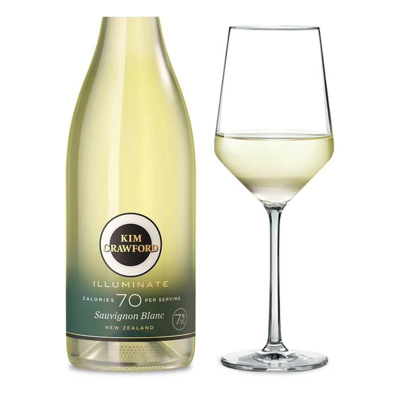 Kim Crawford Illuminate Low-Cal Sauvignon Blanc White Wine - 750ml Bottle, 1 of 15