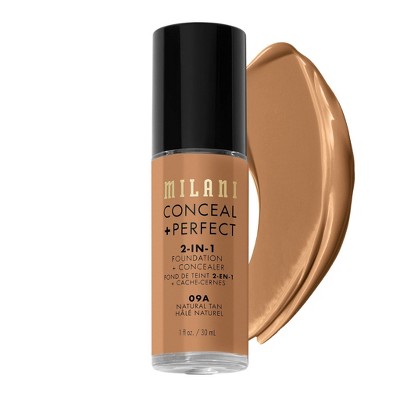 Conceal + Perfect 2-in-1 Foundation + Concealer Cruelty-free Foundation - Natural Tan 09a - 1 Oz : Target
