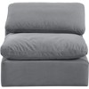 Meridian Furniture,Indulge Velvet Armless Chair - 4 of 4